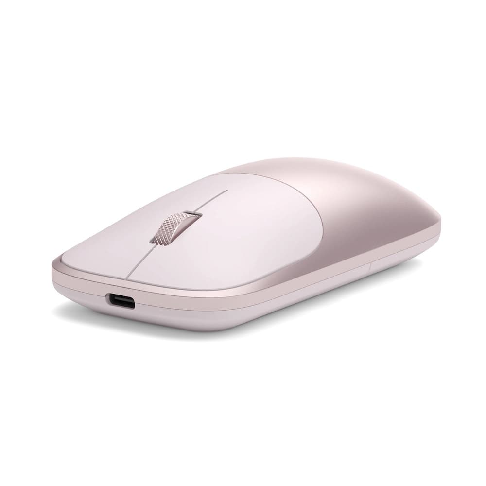 Bluetooth безжична мишка за PC и Mac - Satechi Slim EX Wireless Bluetooth Mouse (blush)