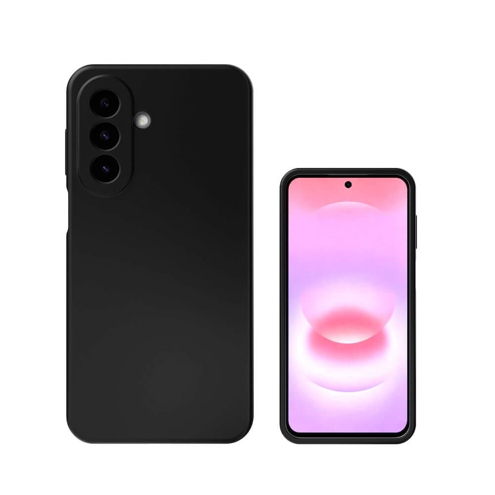 Тънък силиконов (TPU) калъф за Samsung Galaxy A27 5G - 4smarts Cupertino Silicone Case (черен)