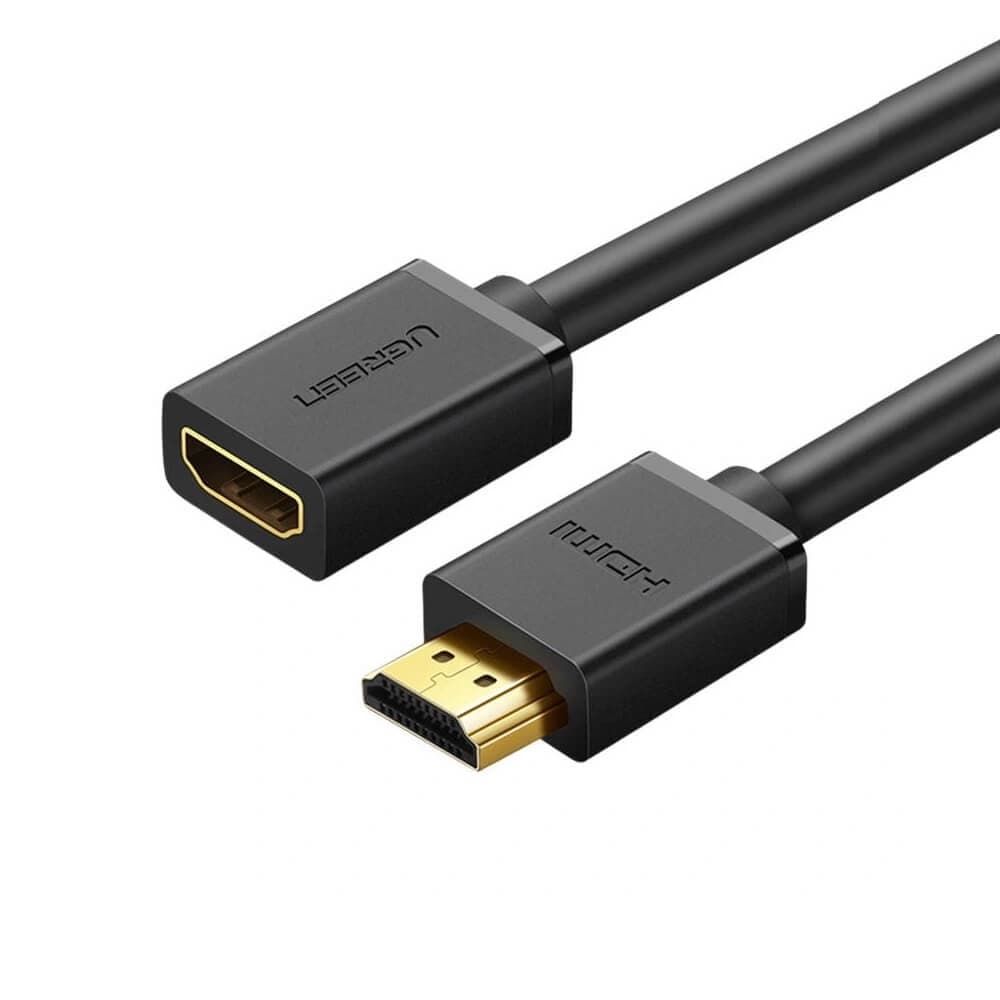Удължителен HDMI кабел - Ugreen HD107 4K HDMI Female to HDMI Male Extension Cable (черен) (300 см)