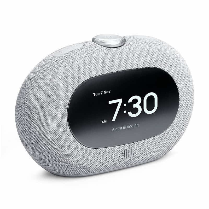 Безжичен портативен спийкър с FM, часовник и аларма - JBL Horizon 3 (сив)