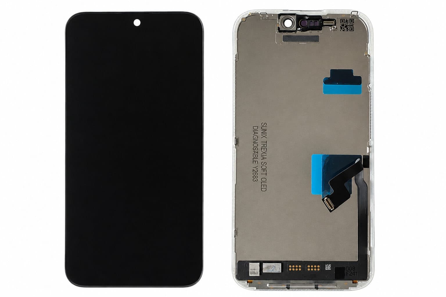 Резервен дисплей за iPhone 16 Pro - Sunix Trexia Soft-OLED Diagnosable for iPhone 16 Pro (120Hz)