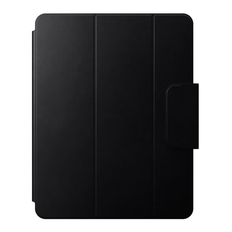 Магнитен кожен (естествена кожа) калъф с поставка за iPad Pro 13 (2024), iPad Pro 13 (2025) - Nomad Magnetic Leather Folio Case (черен)