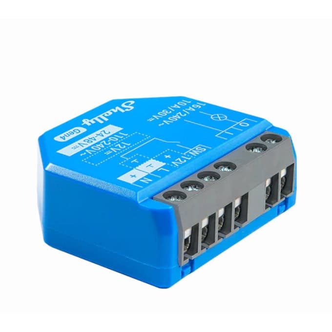SHELLY 1 Gen4 Matter WLAN Zigbee Bluetooth 1-Channel Smart Relay