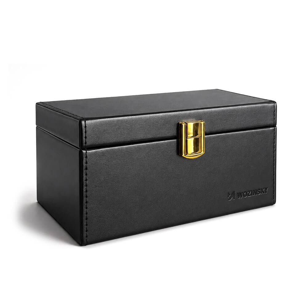 Висококачествена кутия за блокиране на сигнали и RFID защита - Wozinsky WPB-R16 RFID Signal Blocking Box (черен)