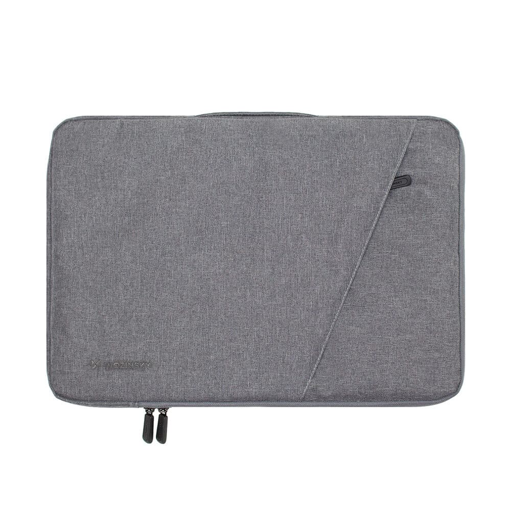 Текстилен калъф за лаптопи и таблети до 11 инча - Wozinsky WTNP-11G Laptop Sleeve with Retractable Handle 10-11" (сив)