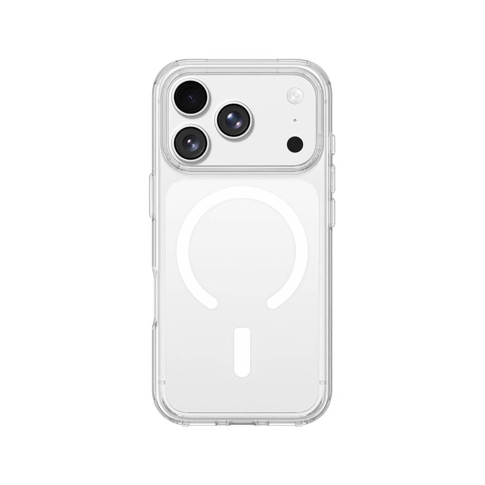 Хибриден кейс с висока степен на защита с MagSafe за iPhone 18 Pro, iPhone 17 Pro - AmazingThing Minimal Mag Hybrid MagSafe Case (прозрачен)