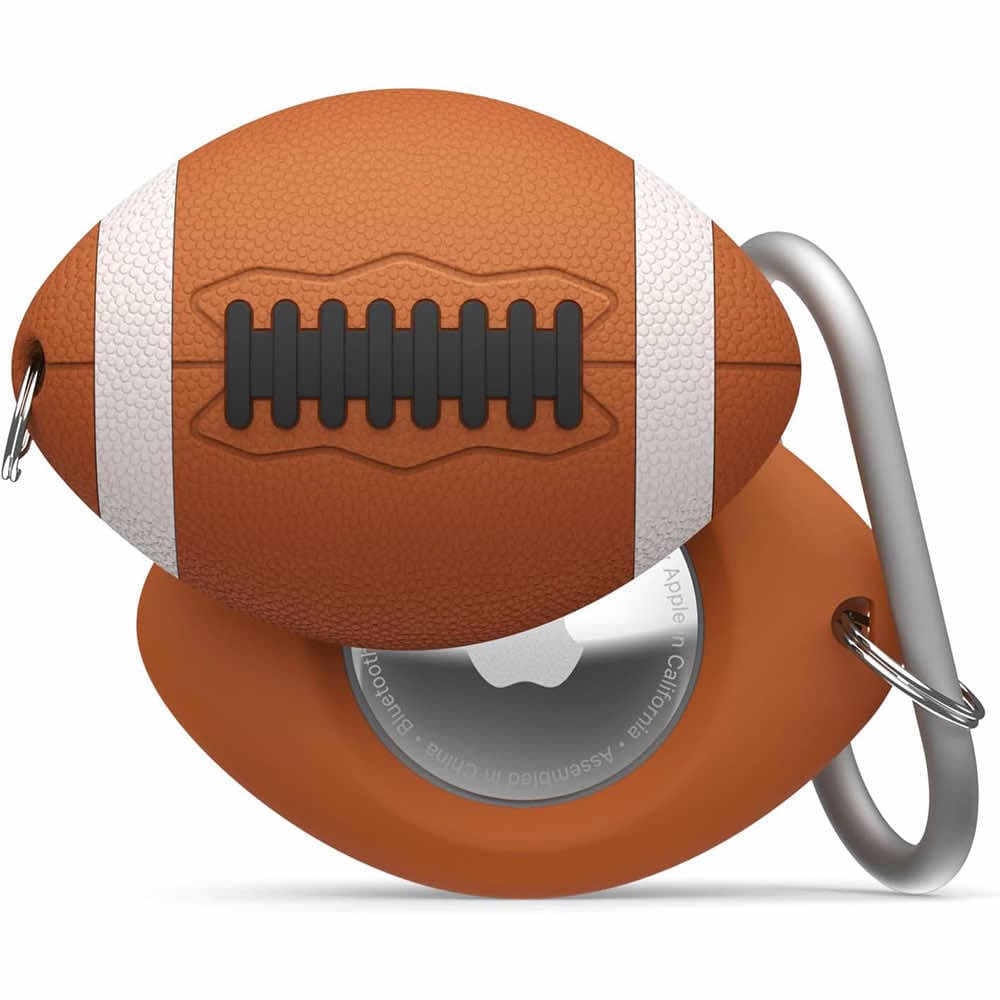 Силиконов ключодържател за Apple AirTag - Elago AirTag Ball Series Rugby Case