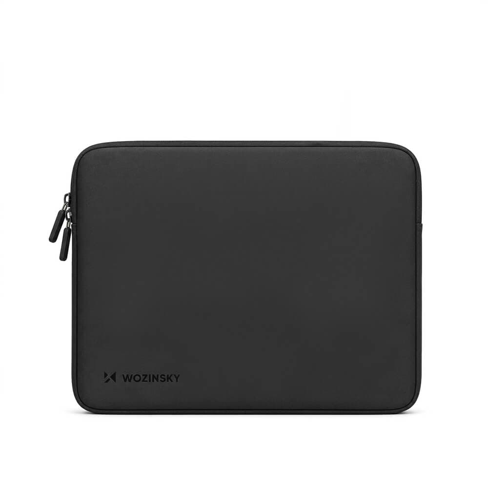 Качествен неопренов калъф с цип за MacBook Pro 16, Pro 15 и лаптопи до 15.6 инча - Wozinsky WNL-15B Neoprene Laptop Sleeve 15.6" (черен)