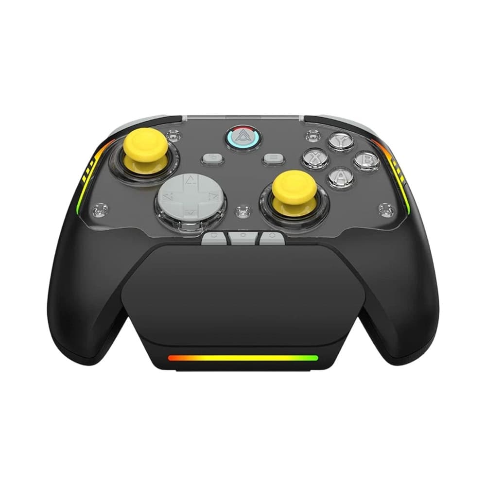 Геймпад Ajazz GP100 NS, безжичен, USB, за PC/Switch/iOS/Android, черен