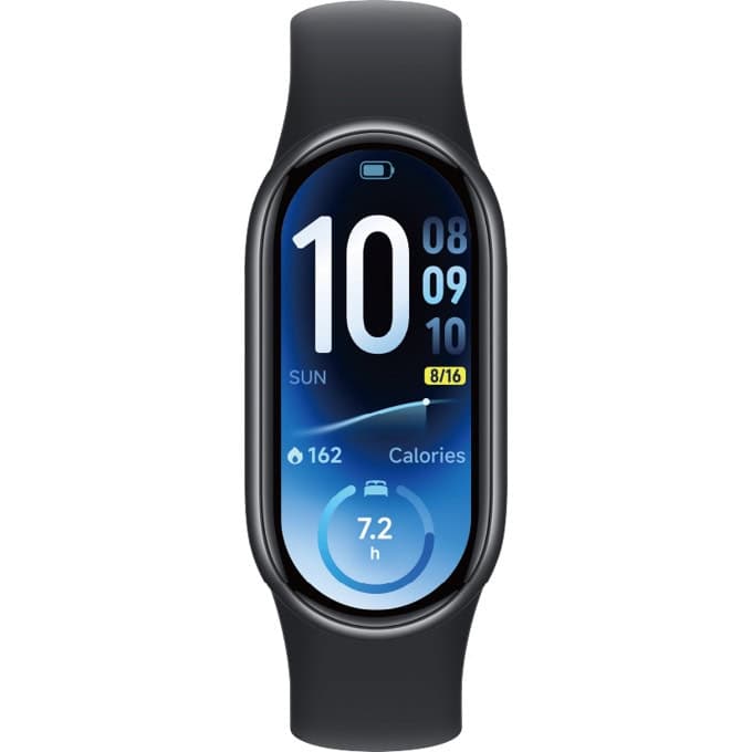 Смарт гривна Xiaomi Smart Band 11, 1.72" (6.73cm) AMOLED дисплей, Bluetooth, акселерометър, жироскоп, електронен компас, 5ATM водоустойчивост, черна