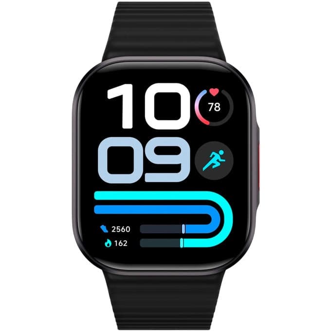 Смарт часовник Xiaomi Redmi Watch 6 Lite, 1.96" (2.54 cm) AMOLED дисплей, Bluetooth, акселерометър, жироскоп, сензор за околна светлина и сърдечен ритъм, 5ATM водоустойчивост, до 24 дни време на работа, над 150 спортни режима, черен