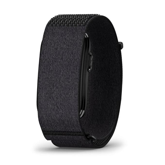 Смарт гривна Garmin CIRQA S-M (120-200mm), Bluetooth, Wi-Fi, сензор за проследяване на стреса, съня, изгорени калории, температура на кожата, 5ATM водоустойчивост, до 10 дни време на работа, спортни режими, черна