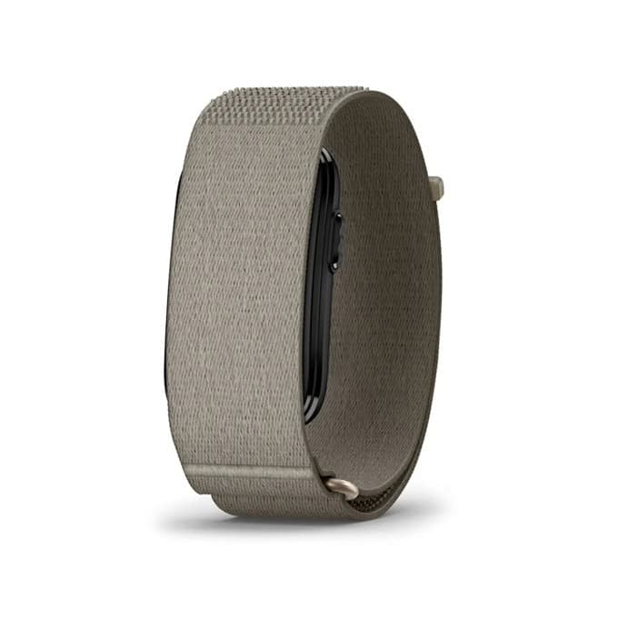 Смарт гривна Garmin CIRQA S-M (120-200mm), Bluetooth, Wi-Fi, сензор за проследяване на стреса, съня, изгорени калории, температура на кожата, 5ATM водоустойчивост, до 10 дни време на работа, спортни режими, сива