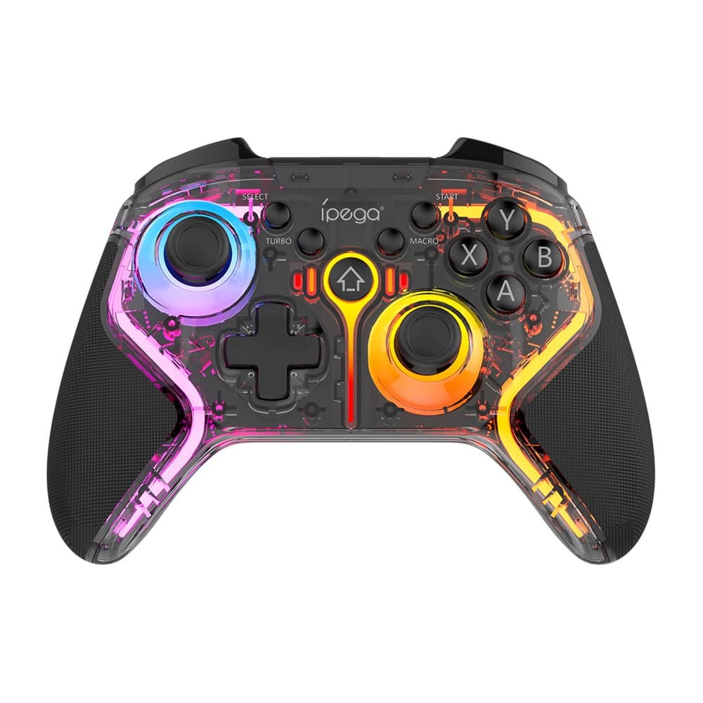 Геймпад iPega PG-9666TH, безжичен, Bluetooth, за PC/PS4/PS3/Ninendo Switch/iOS/Android, черен