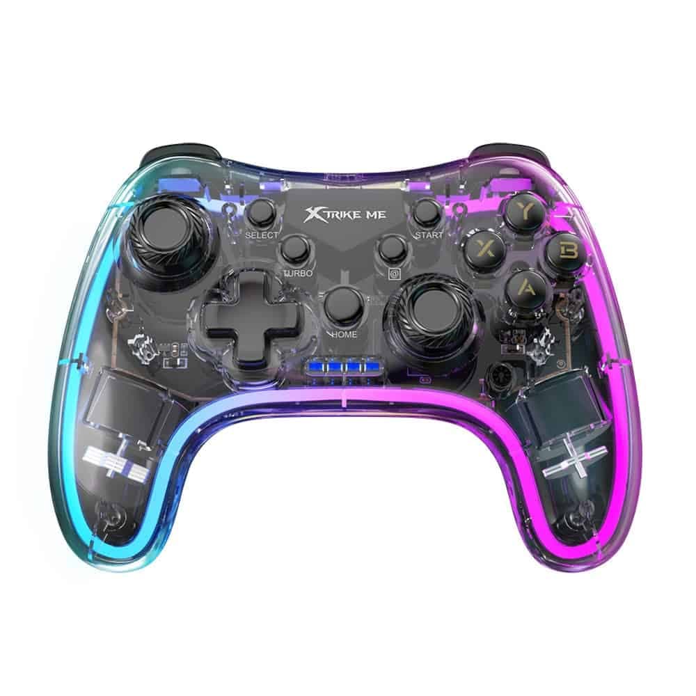 Геймпад Xtrike ME GP-52, безжичен, Bluetooth, за PC/PS4/PS3/Nintendo Switch/iOS/Android, черен