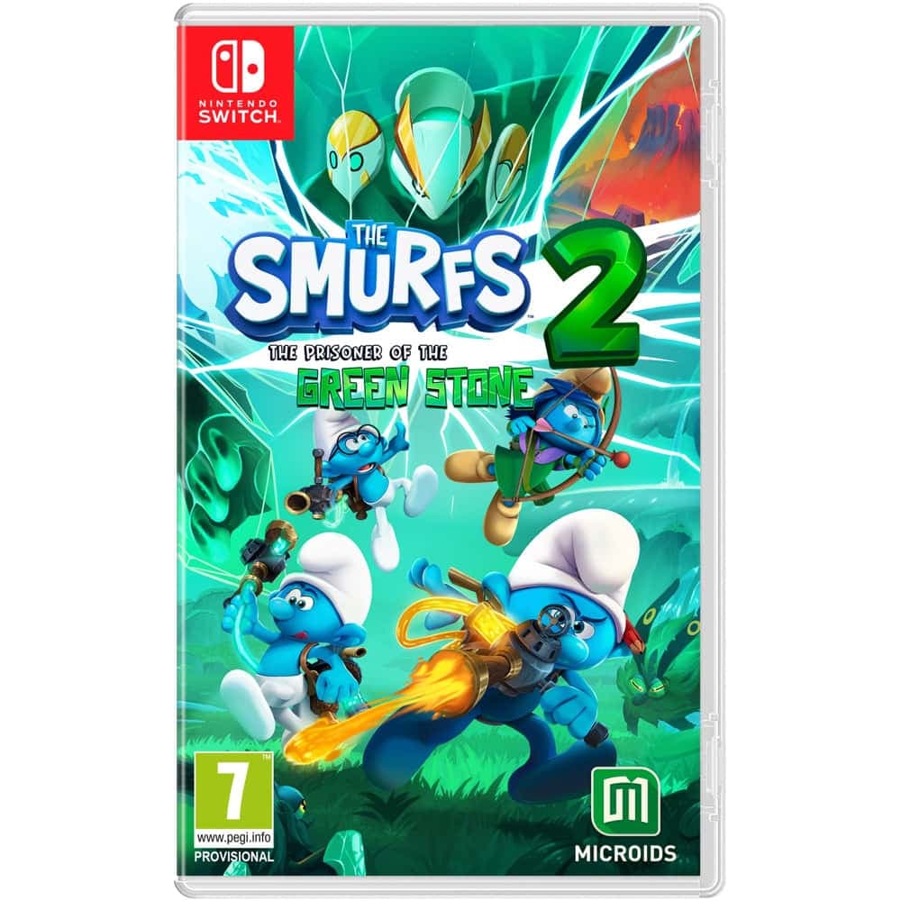 Игра за конзола The Smurfs 2: The Prisoner of the Green Stone, за Nintendo Switch