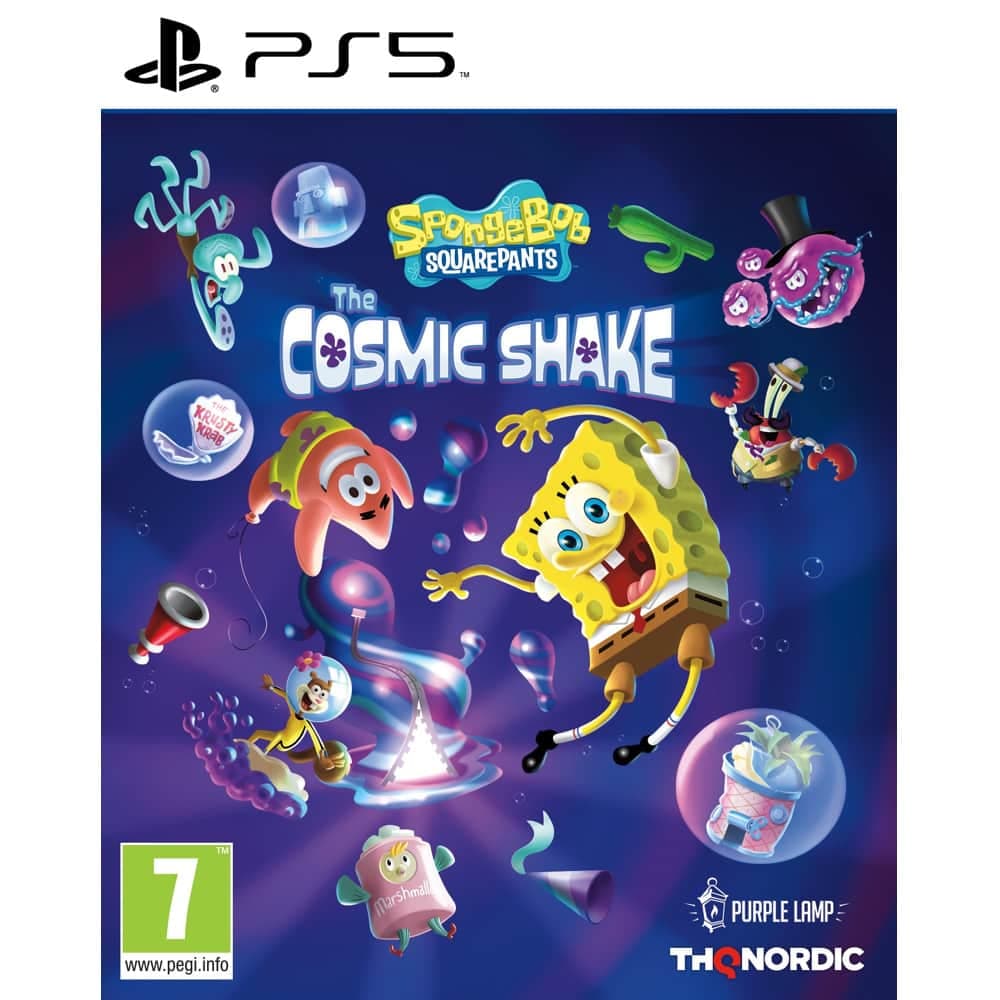 Игра за конзола SpongeBob SquarePants: The Cosmic Shake, за PS5