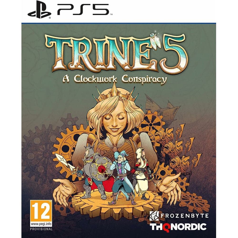 Игра за конзола Trine 5: A Clockwork Conspiracy, за PS5