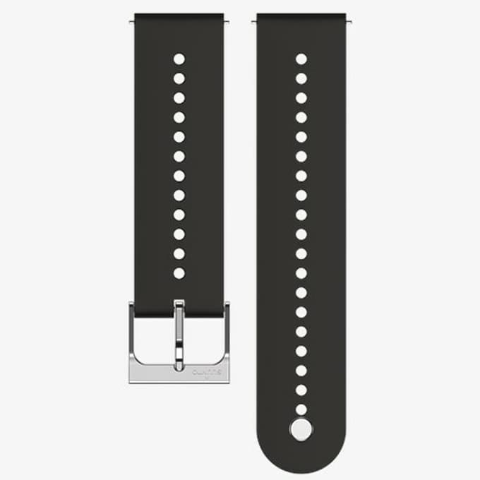 Каишка Suunto 22 URB7 SILICONE STRAP BLACK S, 22mm, за смарт часовници Suunto 5 Peak, черна