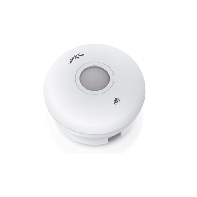 Сензор за движение Ubiquiti mFi-MSC, за mFi mPort системата на Ubiquiti, 110° ъгъл на обхват за детекция, 1x RJ-45 mFi mPort, за монтаж на таван до 4.5м височина