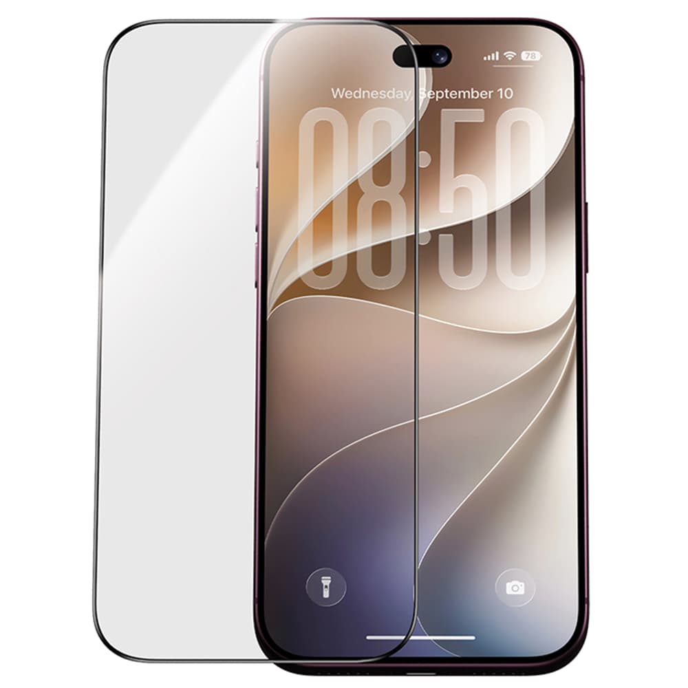 Калено стъклено защитно покритие с определен ъгъл на виждане на iPhone 18 Pro, iPhone 17 Pro - Benks Tempered Glass Glass Warrior Privacy