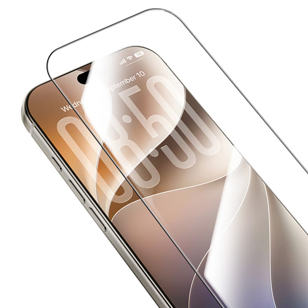 Калено стъклено защитно покритие за дисплея на iPhone 17 Pro, iPhone 18 Pro - Benks Ultra Shield HD Tempered Glass