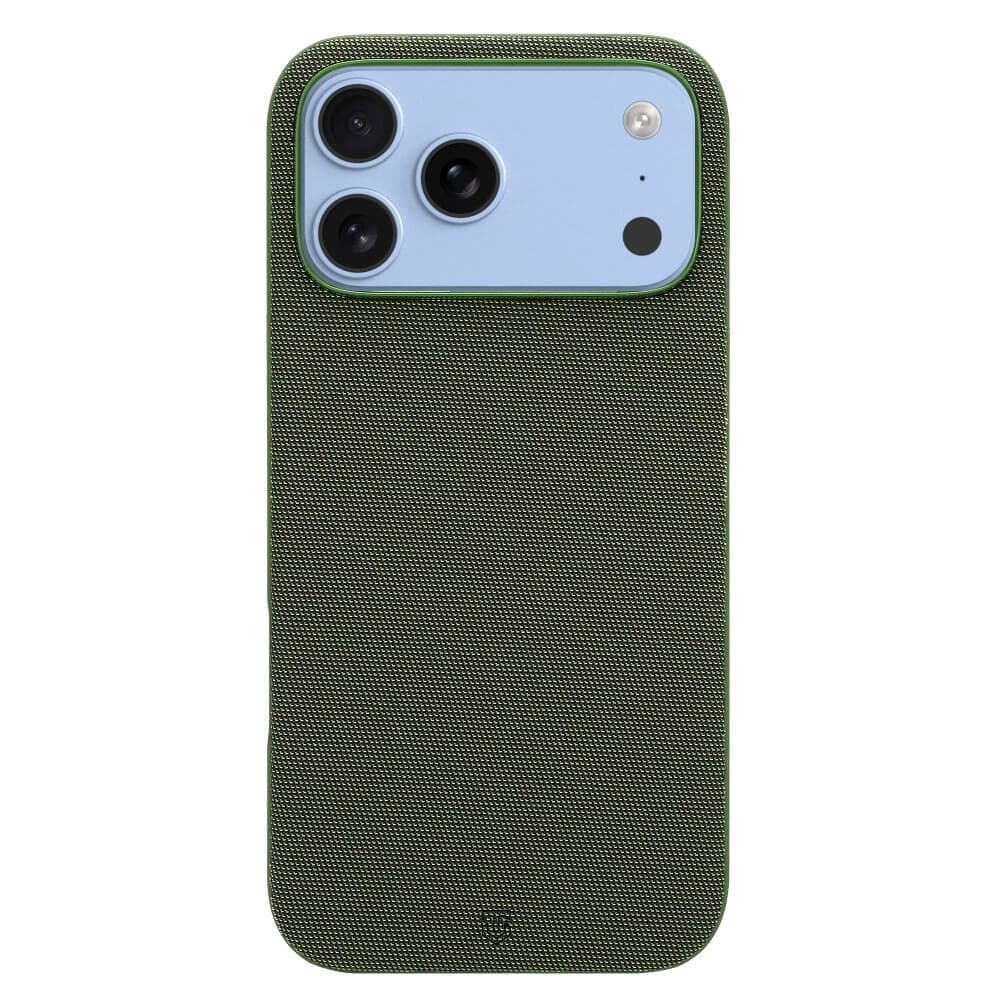 Текстилен калъф с MagSafe за iPhone 18 Pro Max, iPhone 17 Pro Max - Tactical MagForce WEARe Cover (зелен)