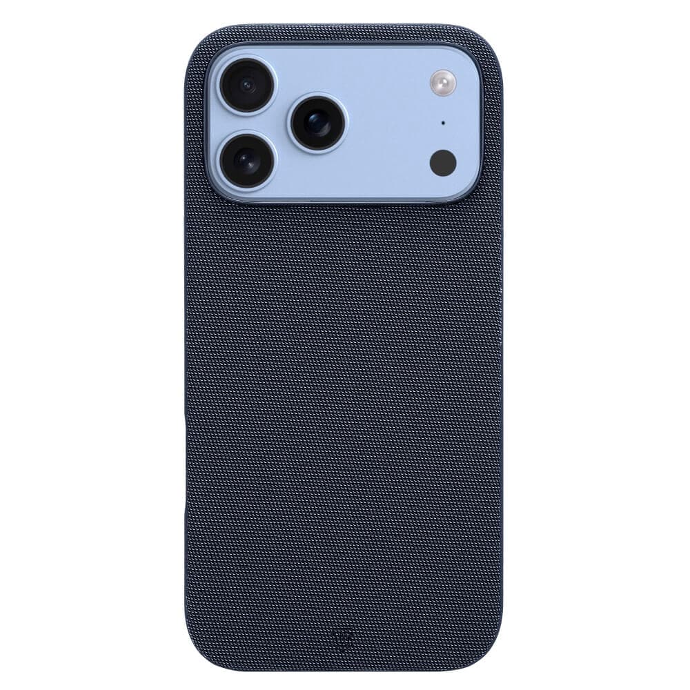 Текстилен калъф с MagSafe за iPhone 18 Pro, iPhone 17 Pro - Tactical MagForce WEARe Cover (син)