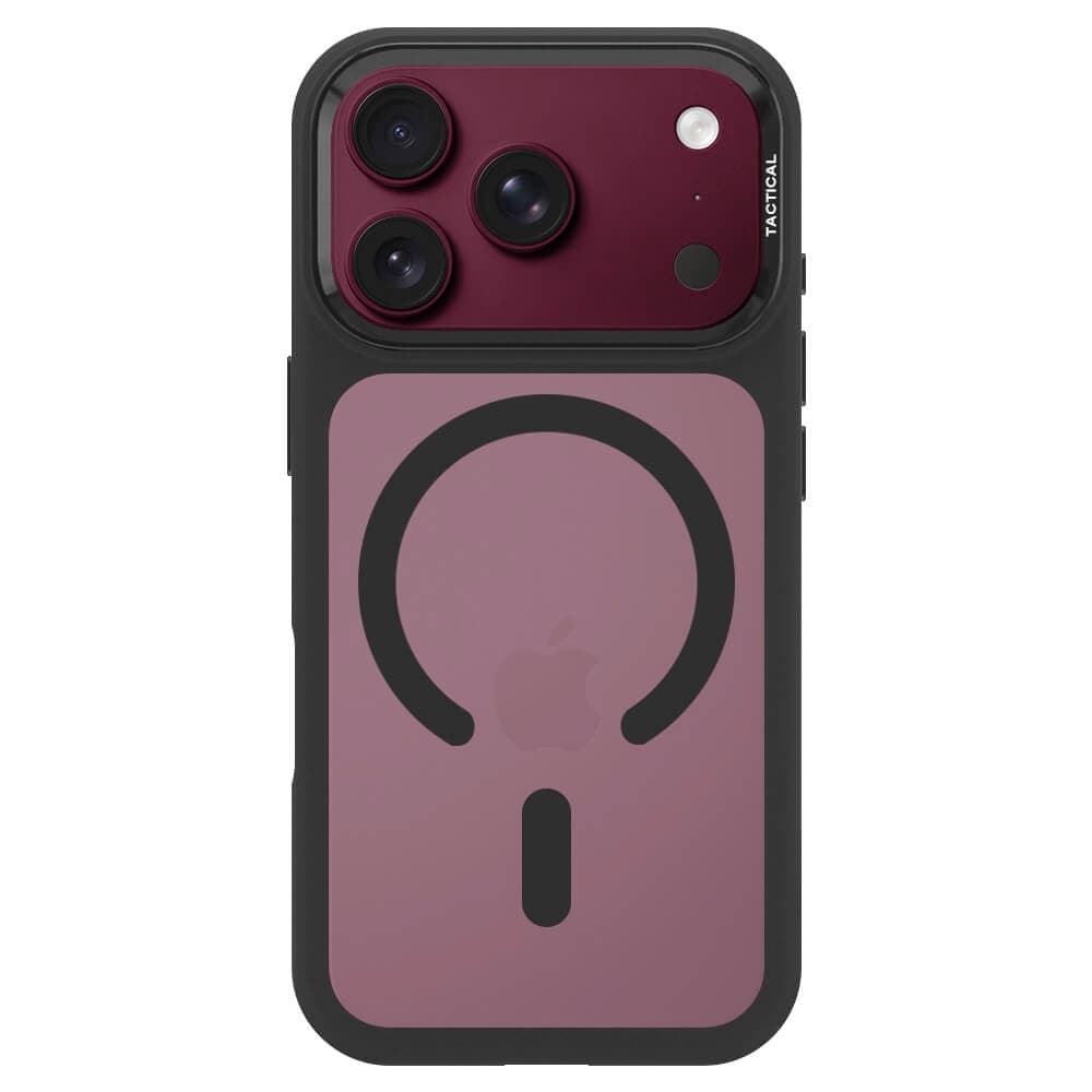 Хибриден удароустойчив кейс с MagSafe за iPhone 18 Pro, iPhone 17 Pro - Tactical MagForce Hyperstealth 3.0 Cover (asphalt)
