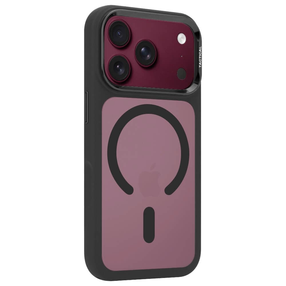 Хибриден удароустойчив кейс с MagSafe за iPhone 18 Pro Max, iPhone 17 Pro Max - Tactical MagForce Hyperstealth 3.0 Cover (asphalt)