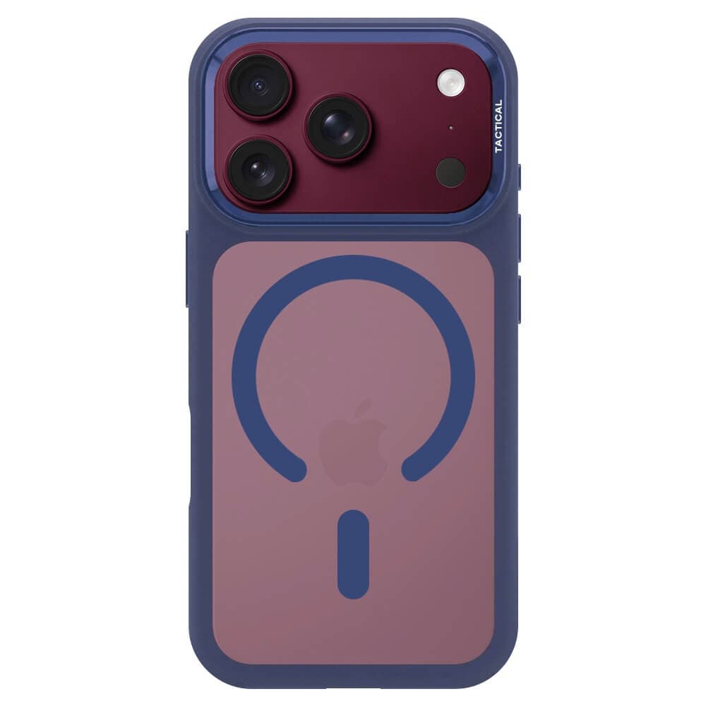 Хибриден удароустойчив кейс с MagSafe за iPhone 18 Pro Max, iPhone 17 Pro Max - Tactical MagForce Hyperstealth 3.0 Cover Case (deep blue)