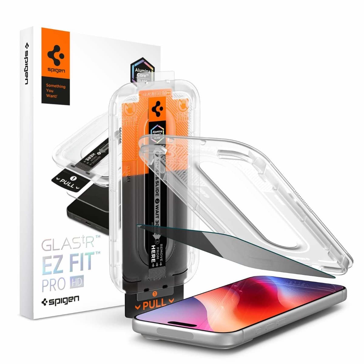 Стъклено защитно покритие с определен ъгъл на виждане за дисплея за iPhone 18 Pro Max - Spigen Glass tR EZ Fit Pro HD Privacy Tempered Glass