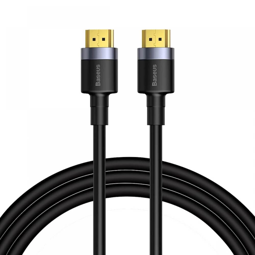 4K HDMI към HDMI кабел (500 см) - Baseus Cafule 4K HDMI 2.0 Male To HDMI Male Cable (CADKLF-H01) (черен)