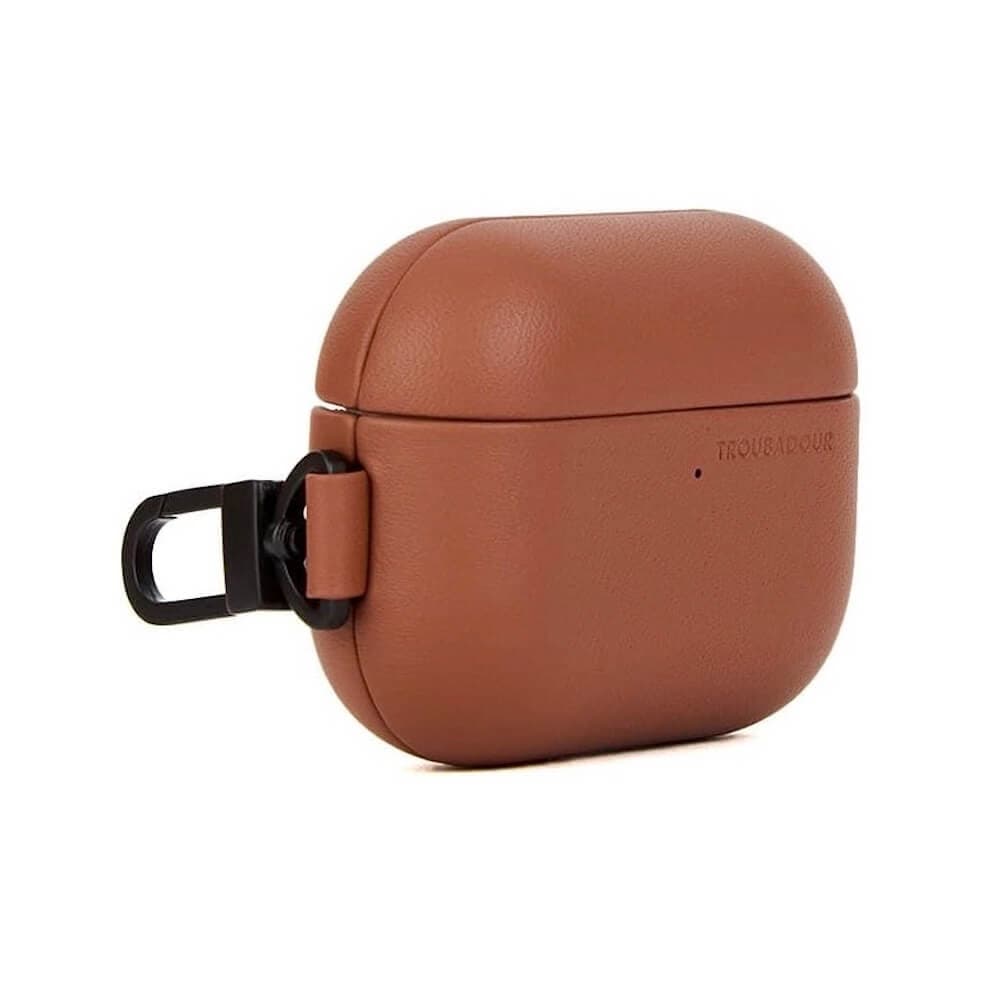 Кожен (естествена кожа) кейс за Apple Airpods Pro 3 - Troubadour Echelon Leather Case (terracotta)