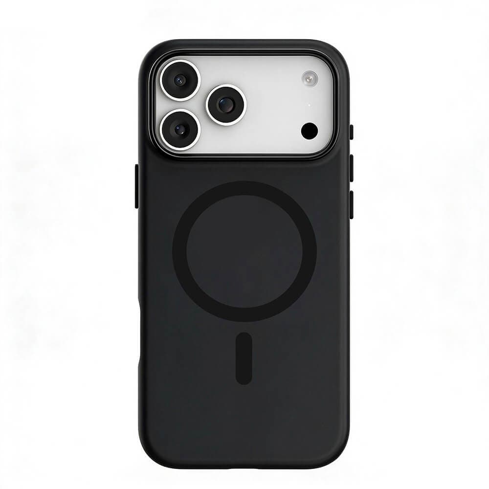 Силиконов (TPU) калъф с MagSafe за iPhone 18 Pro, iPhone 17 Pro - Mutural Pure Soft Silicone MagSafe Case (black)