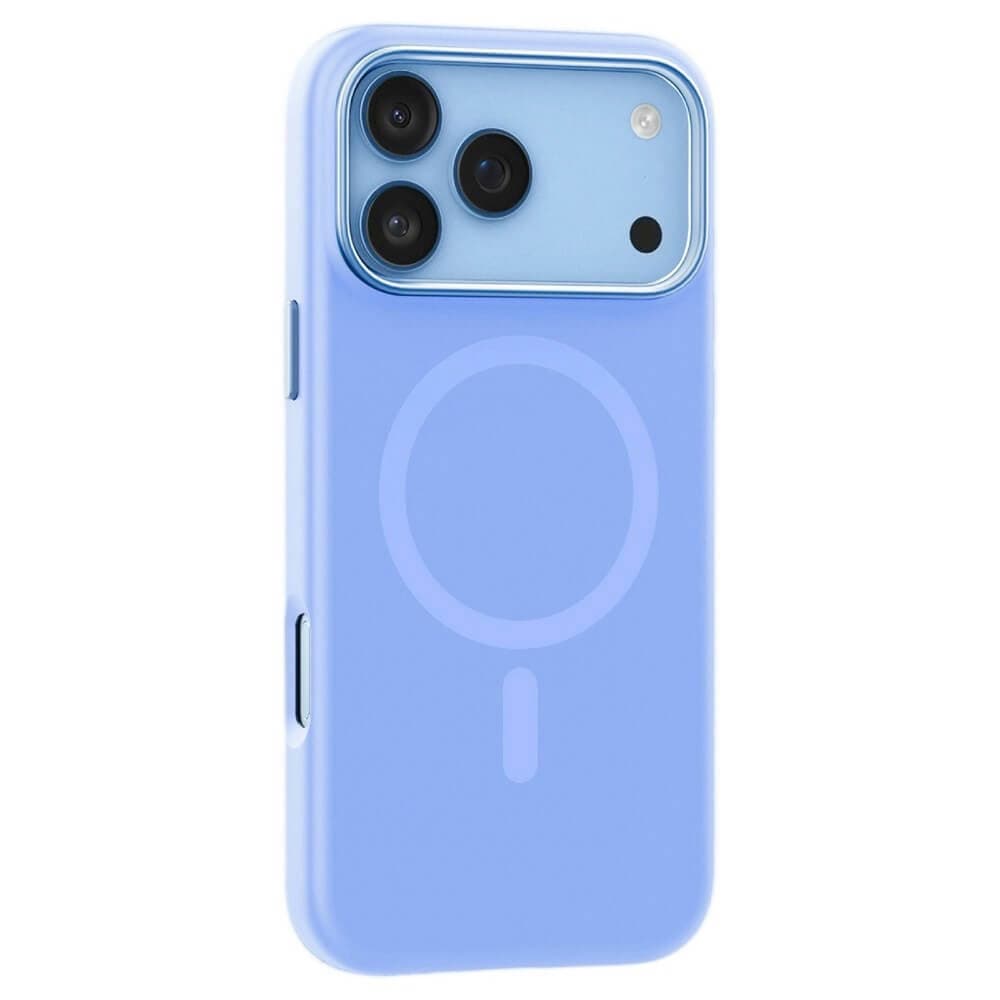 Силиконов (TPU) калъф с MagSafe за iPhone 18 Pro Max, iPhone 17 Pro Max - Mutural Pure Soft Silicone MagSafe Case (light blue)