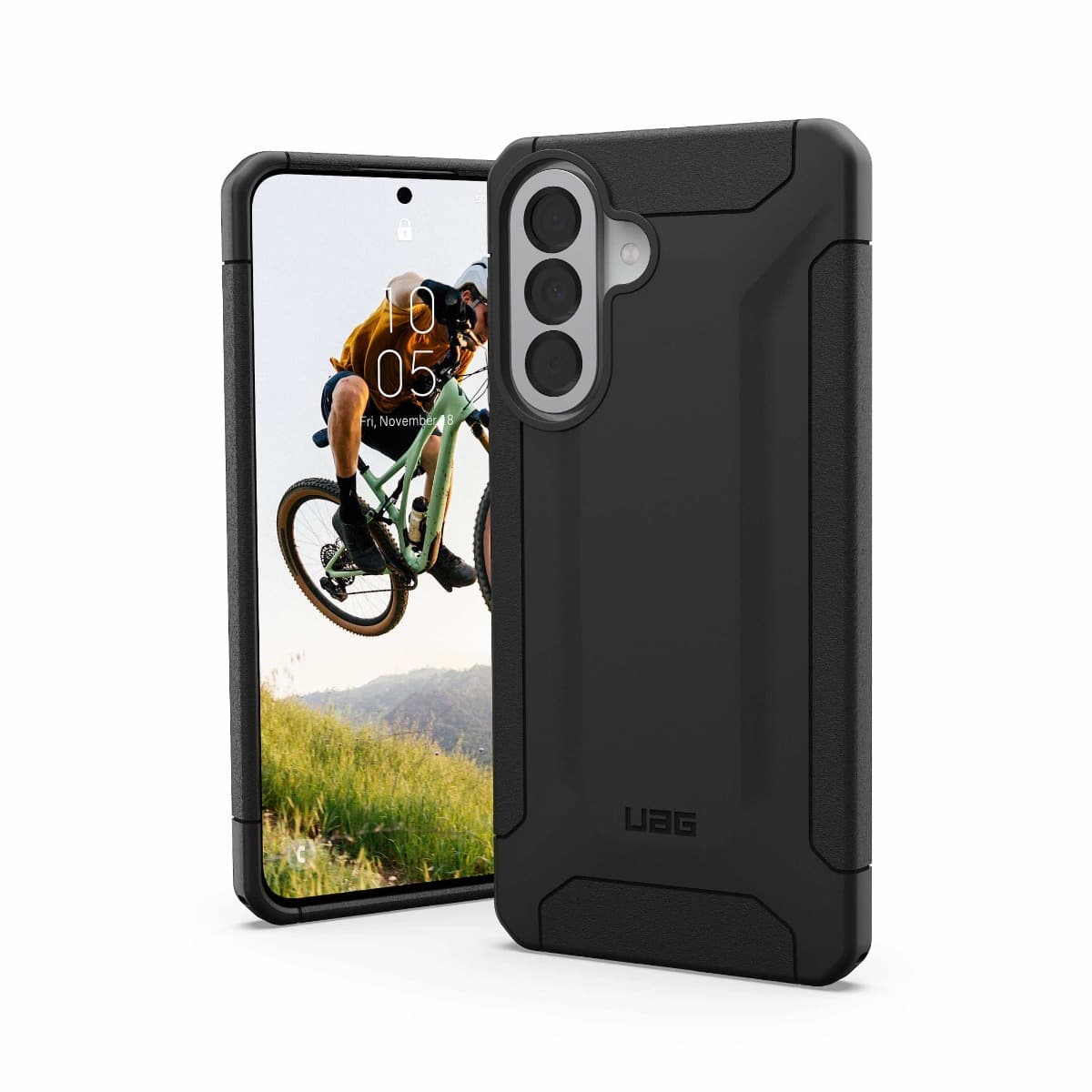 Удароустойчив хибриден кейс за Samsung Galaxy A57 5G - UAG Scout Case (black)