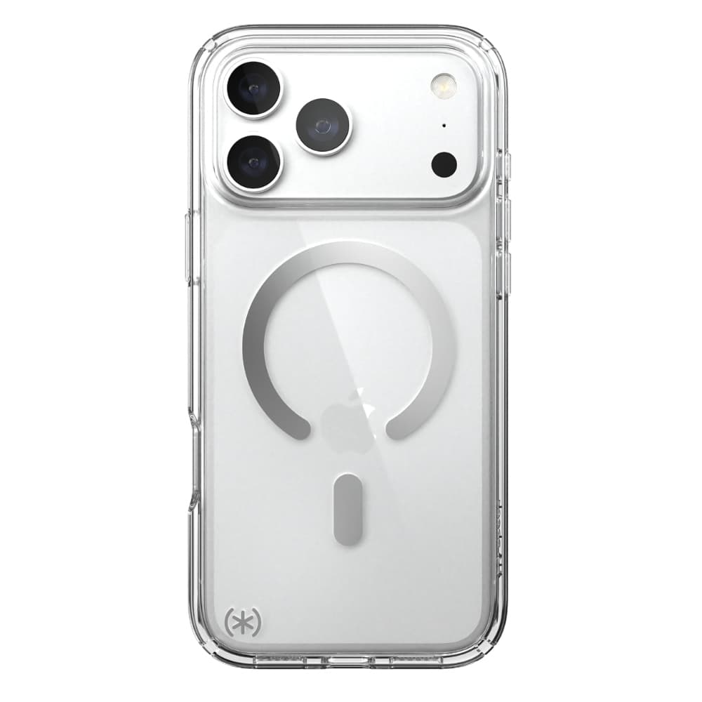 Удароустойчив хибриден кейс с Magsafe за iPhone 18 Pro Max, iPhone 17 Pro Max - Speck Perfect Clear MagSafe Case (clear)