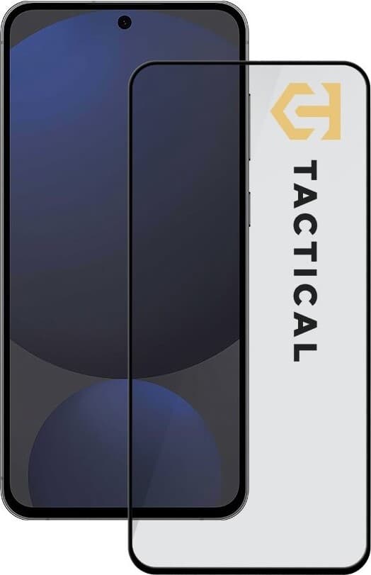 Стъклено защитно покритие за целия дисплей на на Samsung Galaxy S24 FE - Tactical Glass Shield 5D (прозрачен-черен)