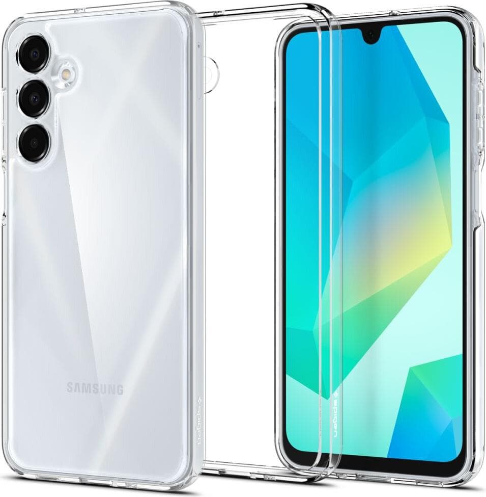 Хибриден кейс с висока степен на защита за Samsung Galaxy A16, Galaxy A16 5G - Spigen Ultra Hybrid Case (прозрачен)