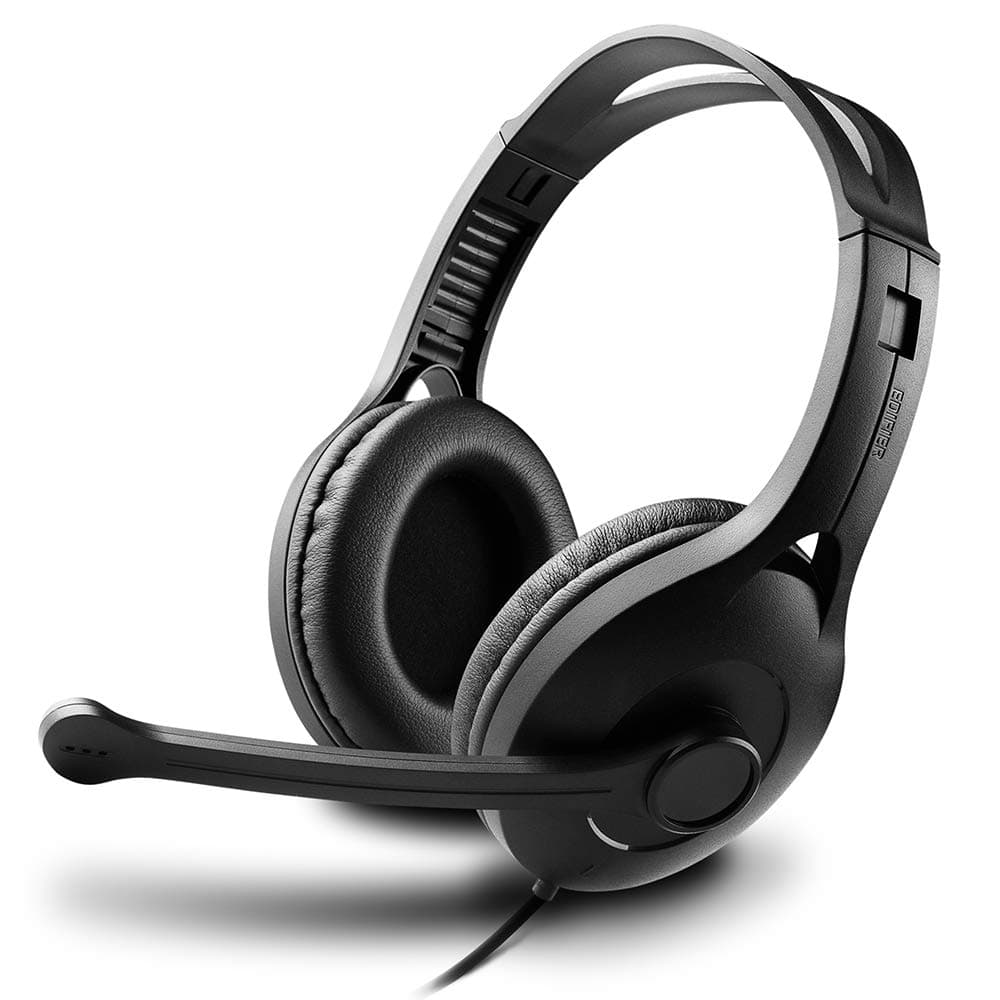 Слушалки Edifier K800 USB, микрофон, USB, черни
