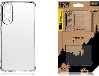 Силиконов (TPU) калъф за Samsung Galaxy S25 Edge - Tactical TPU Plyo Cover (прозрачен)