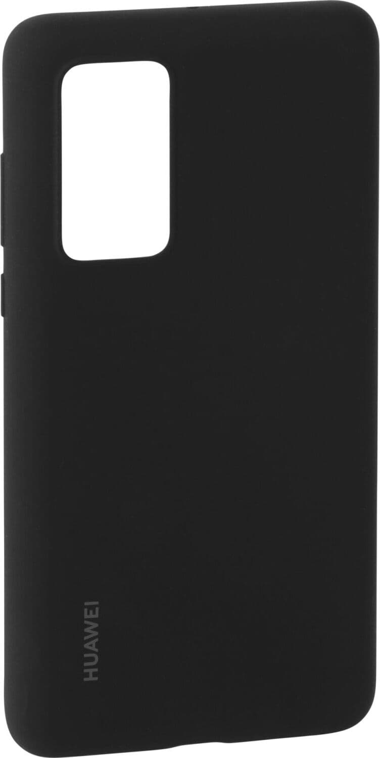 Оригинален силиконов (TPU) калъф за Huawei P40 - Huawei Silicone Cover Case (черен)