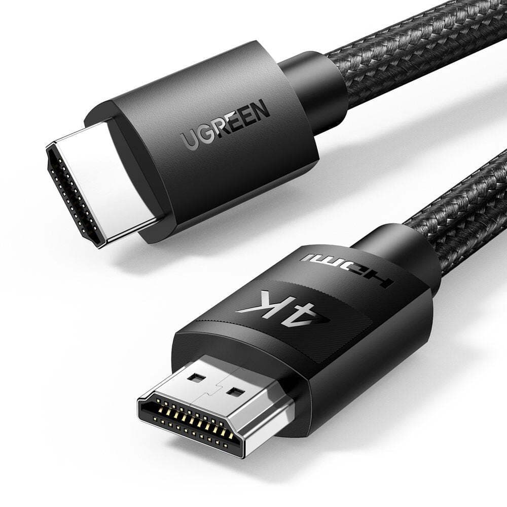 4K HDMI към HDMI кабел (черен) (100 см) - Ugreen 4K HDMI 2.0 Male To HDMI Male Cable