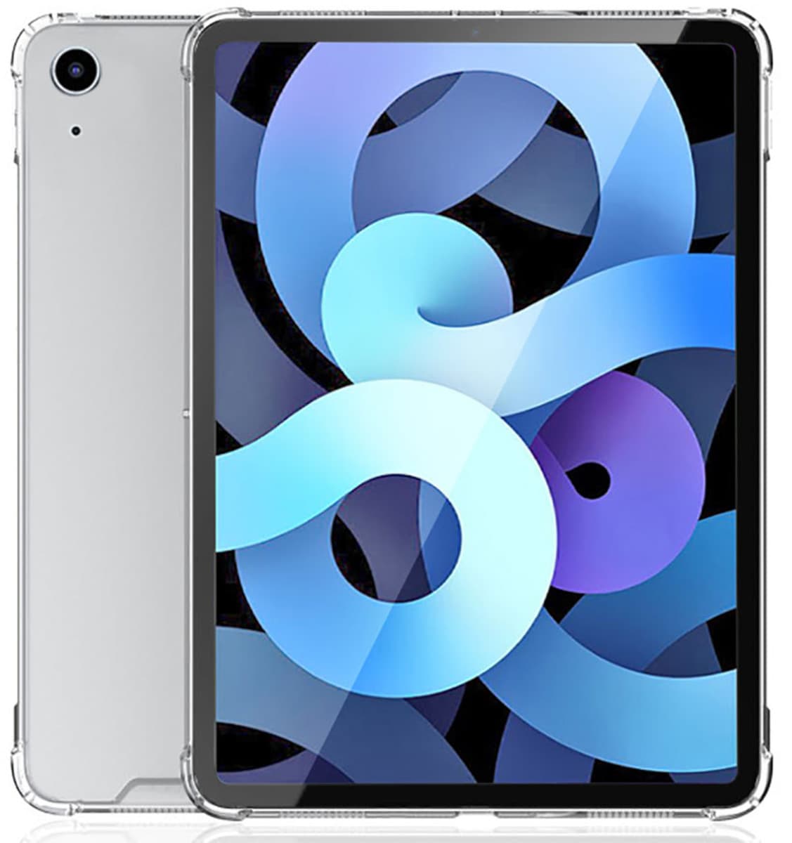 Хибриден удароустойчив кейс за iPad Air 5 (2022), iPad Air 4 (2020) - 4smarts Hybrid Premium Clear Case (прозрачен)