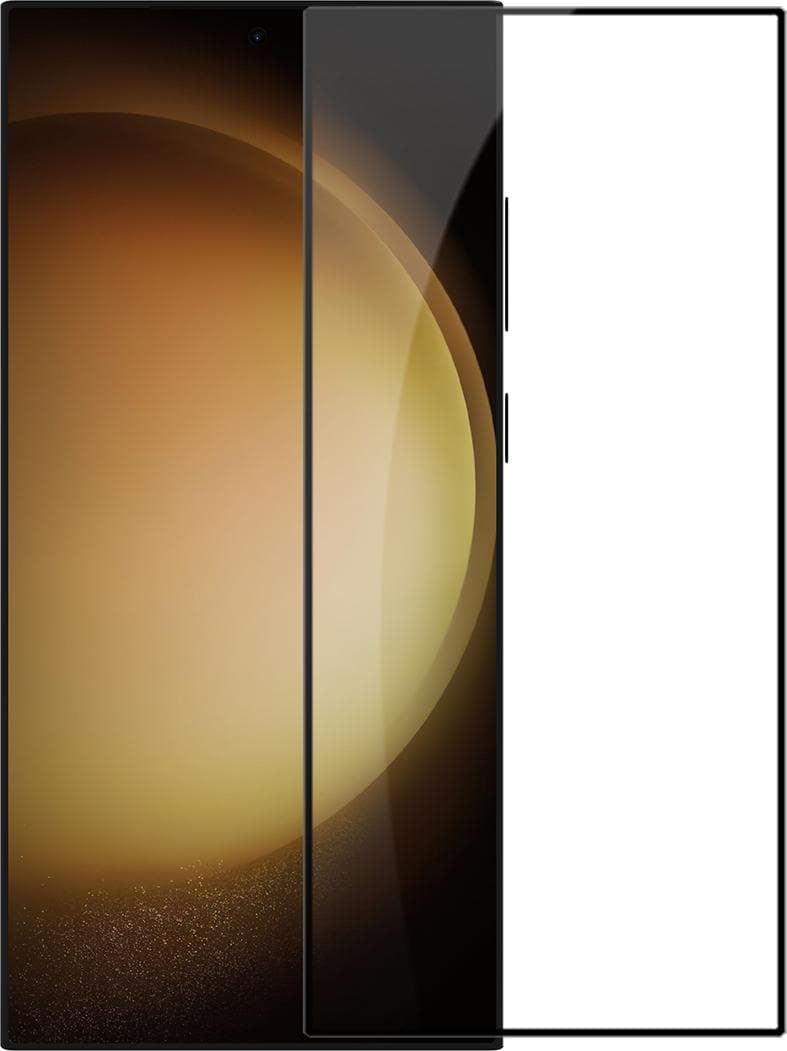Комплект 2 броя защитни покрития с извити ръбове за целия дисплей на Samsung Galaxy S24 Ultra - Nillkin Impact Resistant Curved Film Screen Protector 2 Pack (черен-прозрачен)