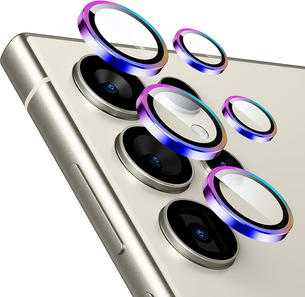 Предпазни стъклени лещи за камерата на Samsung Galaxy S24 Ultra (хамелеон) - ESR Tempered Glass Camera Lens Protector