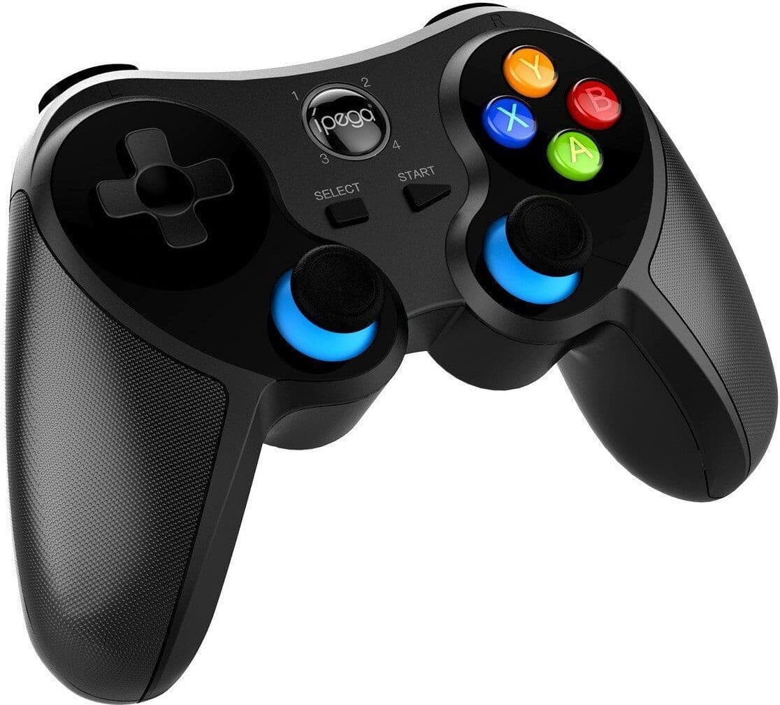 Универсален безжичен геймпад контролер - iPega PG-9157 Ninja Bluetooth Gamepad Wireless Controller (черен-син)