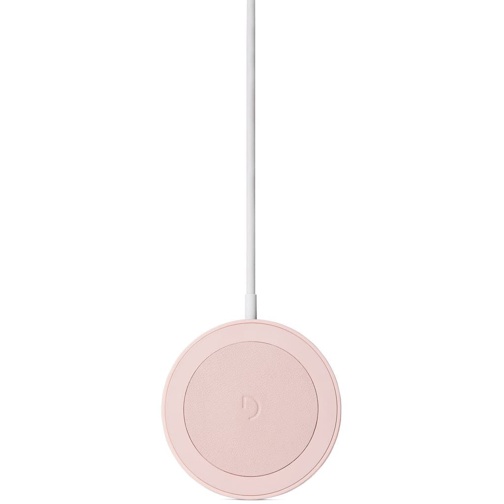 Поставка (пад) за безжично зареждане на iPhone с Magsafe - Decoded Magnetic Wireless Charger 15W (розов)