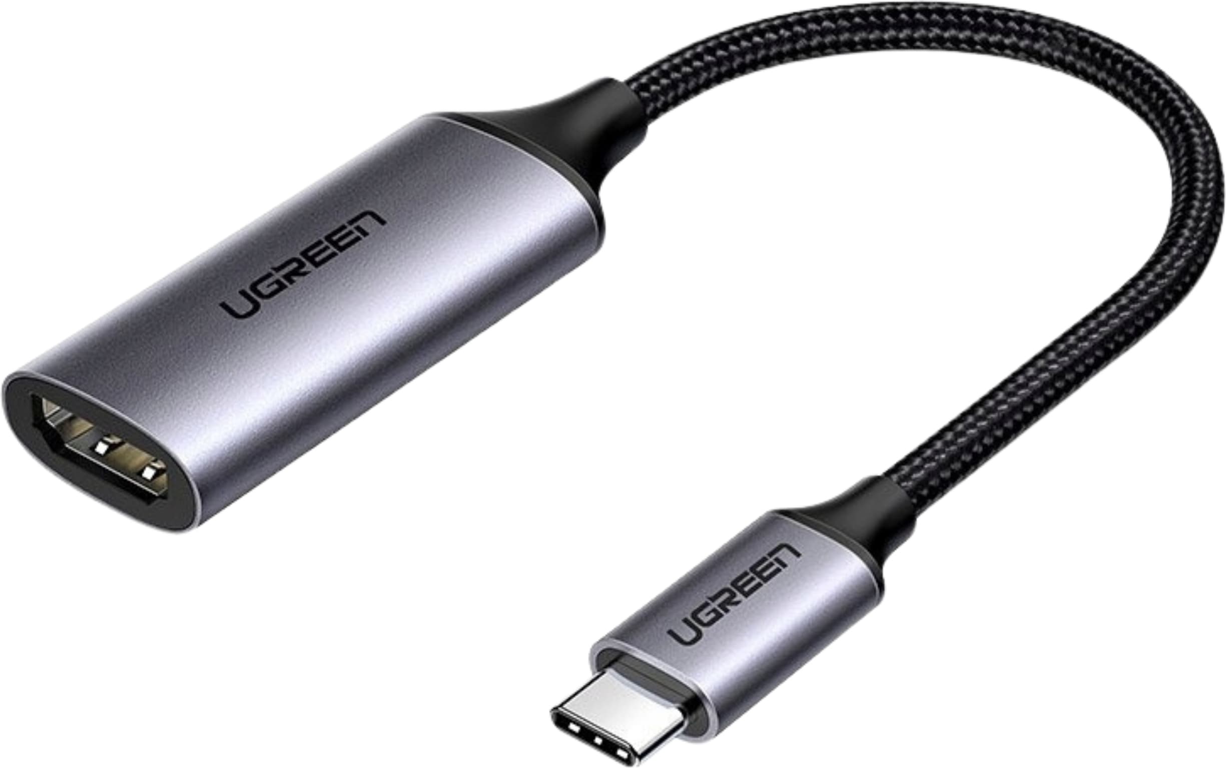 Ugreen USB-C to HDMI Adapter 4K - USB-C адаптер за свързване от USB-C към HDMI (тъмносив)
